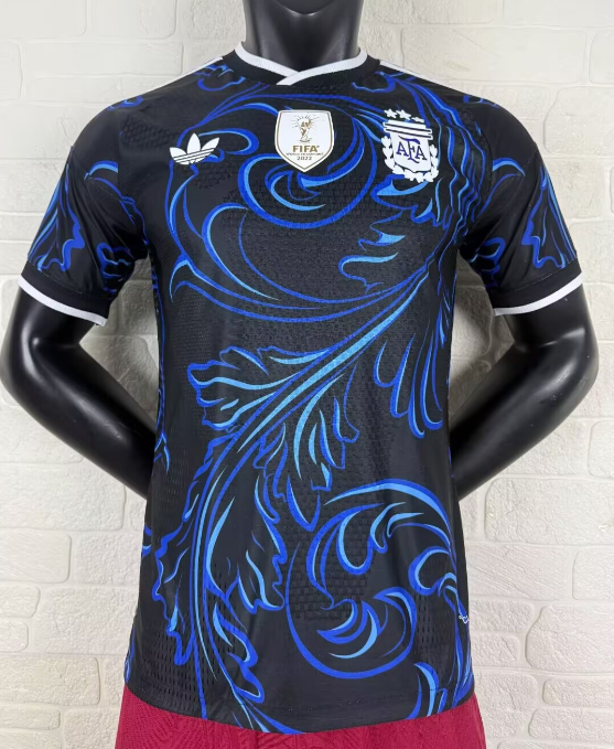 2026-27 Mens Argentina away black Player version soccer Jersey