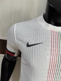 2025-26 Mens Chelsea Player Version  away  white Soccer Jersey