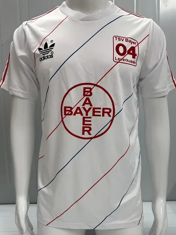 1987-1988 LeverKusen Away Retro Soccer Jersey