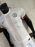 2025-26 Mens Chelsea Player Version  away  white Soccer Jersey