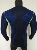 2026-27 Brazil Away Long Sleeve Player Version Soccer Jersey