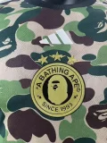 2025-26 Mens Bathing APE Green Player version soccer jersey