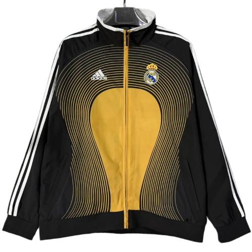 2026-27 Mens Real Madrid black Windbreaker
