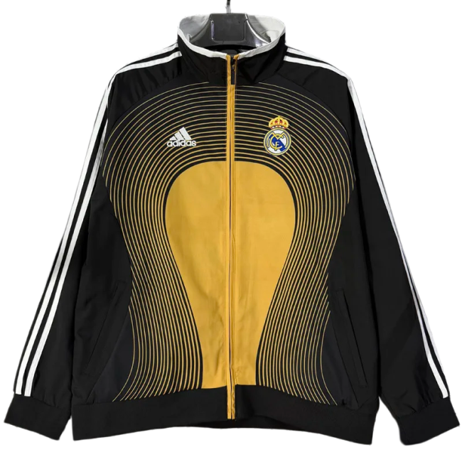 2026-27 Mens Real Madrid black Windbreaker