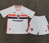 2026-27 Kids Sao Paulo home soccer jersey