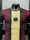2025-26 PSG Brown Special Edition Player Version soccer jerssey