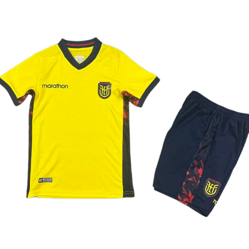 2026-27 Kids Ecuador Home Soccer Jersey