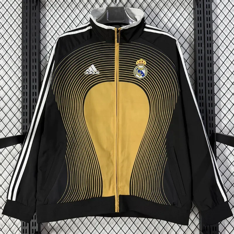 2026-27 Mens Real Madrid black Windbreaker