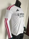 2026-27  Real Madrid Home Long Sleeve Player Version Soccer Jersey