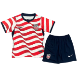 2026-27 Kids USA United States home soccer Jersey