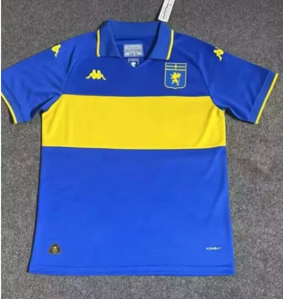 2025-26 Mens Genoa blue Special Edition soccer Jersey