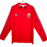 1983 Osasuna Home Long Sleeve Retro Soccer Jersey