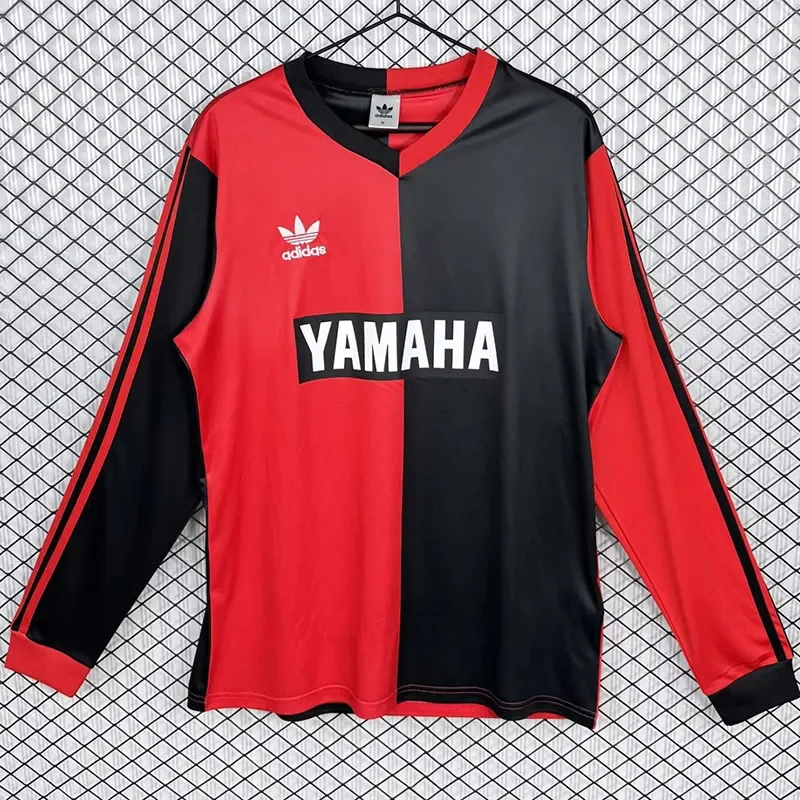 1993-1994 Newell's Old Boys Home Long Sleeve Retro Soccer Jersey