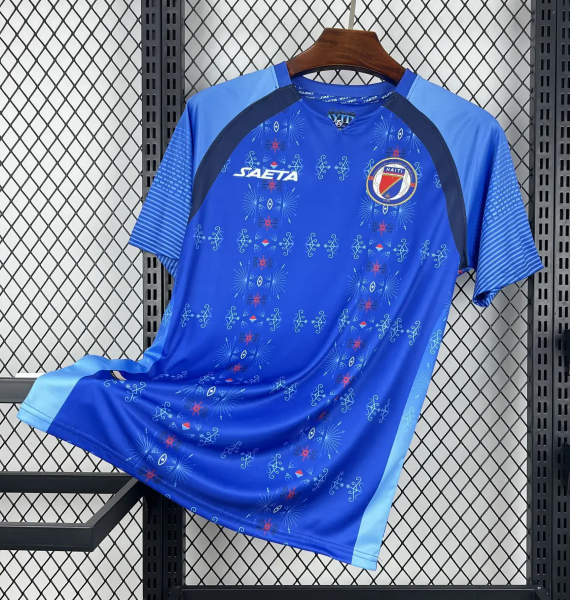 2026-27 Mens Haiti Home blue Soccer Jersey