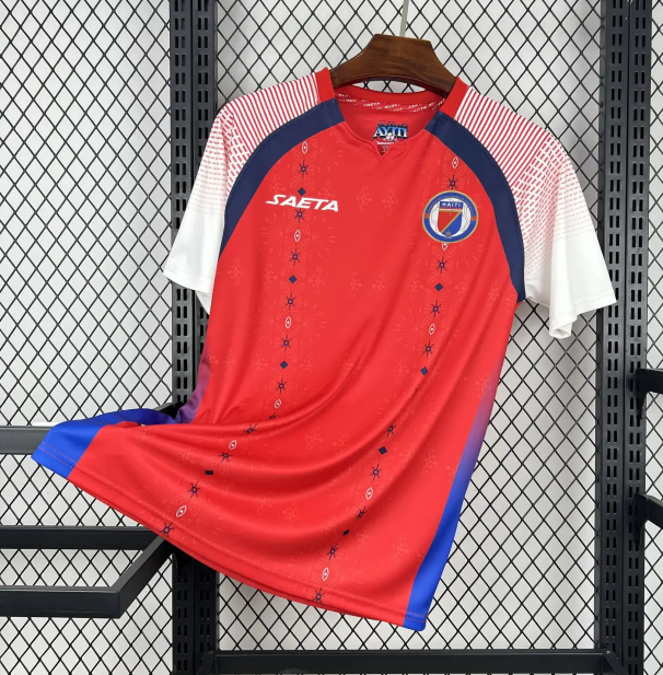 2026-27 Mens Haiti Third away red Soccer Jersey