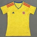 2026-27 Women Colombia home yellow soccer jersey