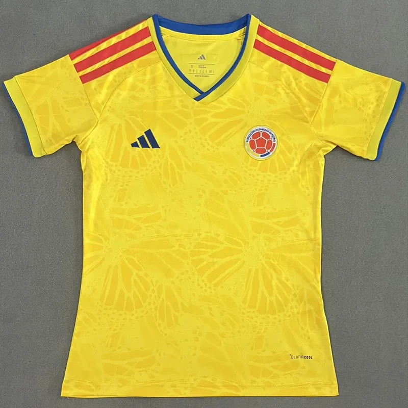 2026-27 Women Colombia home yellow soccer jersey