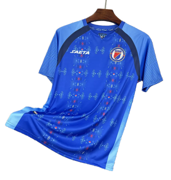 2026-27 Mens Haiti Home blue Soccer Jersey
