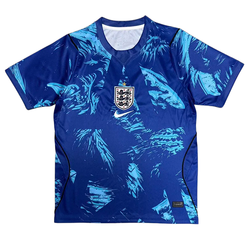 2026-27 England Blue Goalkeeper Fans Soccer Jersey
