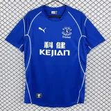 2002-03  Everton Home Retro Soccer Jersey
