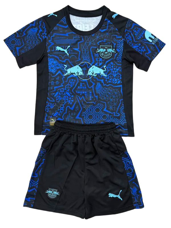 2025-26 Kids RB Leipzig Glow Darkl Edition  Soccer Jersey