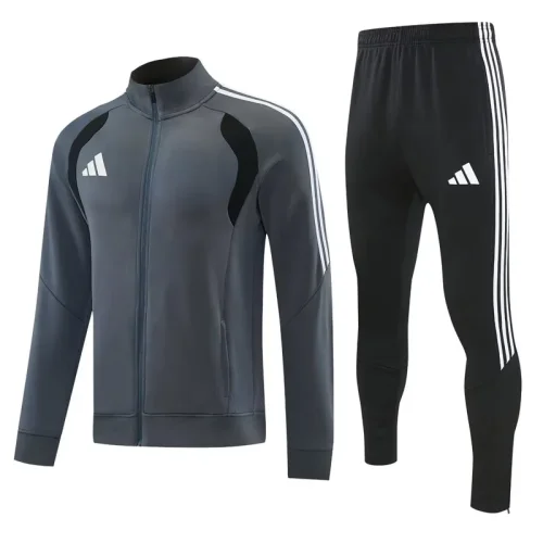2026 AD Gray Jacket Tracksuit #2321