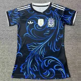 2026-27  Women Argentina black away with FIFA World Champions 2022 Patch  Soccer Jersey