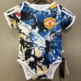 2025-26 Manchester United Blue Baby Infant Crawl Suit
