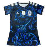 2026-27  Women Argentina black away with FIFA World Champions 2022 Patch  Soccer Jersey