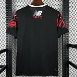 2026-27  Mens Sao Paulo Red Black soccer jersey