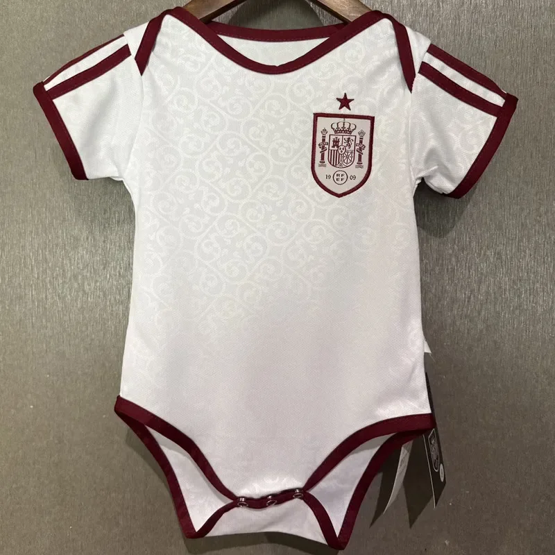 2026-27 Spain Away Baby Infant Crawl Suit