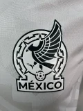 2026-27 Mens Mexico away white Player version long sleeve soccer jersey