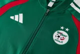 2026-27 Algeria Green Jacket Tracksuit #01