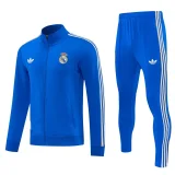 2026-27 Mens Real Madrid  Fancy blue Jacket Tracksuit