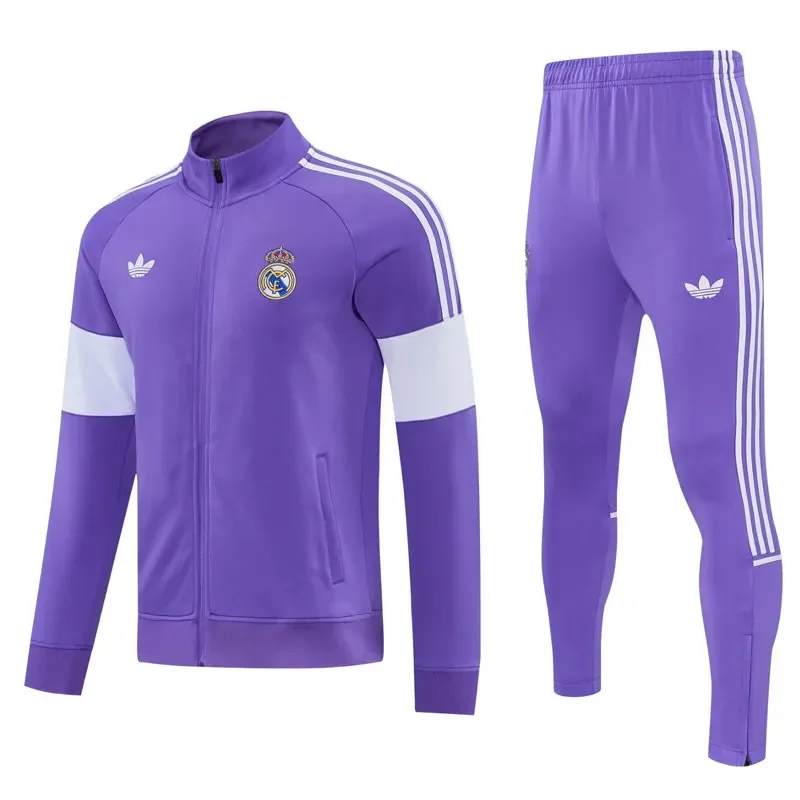 2026-27 Real Madrid Purple Jacket Tracksuit
