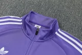 2026-27 Real Madrid Purple Jacket Tracksuit