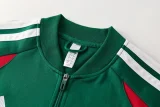 2026-27 Algeria Green Jacket Tracksuit #01
