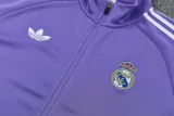 2026-27 Real Madrid Purple Jacket Tracksuit