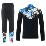 2026-27 Mens Manchester United Black blue Jacket Tracksuit  #01