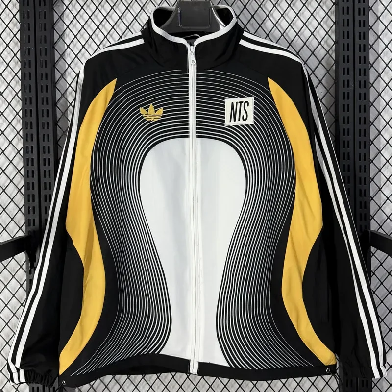 2026 AD Black White Windbreaker