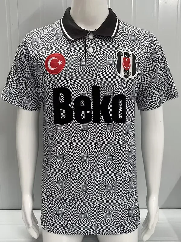 1991-1992 Besiktas Home Retro Soccer Jersey