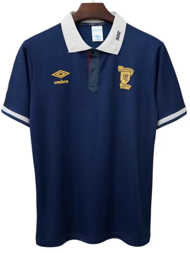 1989-1991 Scotland Home Retro Soccer Jersey