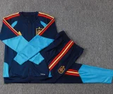 2026-27 Spain Royal blue Jacket Tracksuit  #A26019