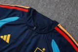 2026-27 Spain Royal blue Jacket Tracksuit  #A26019