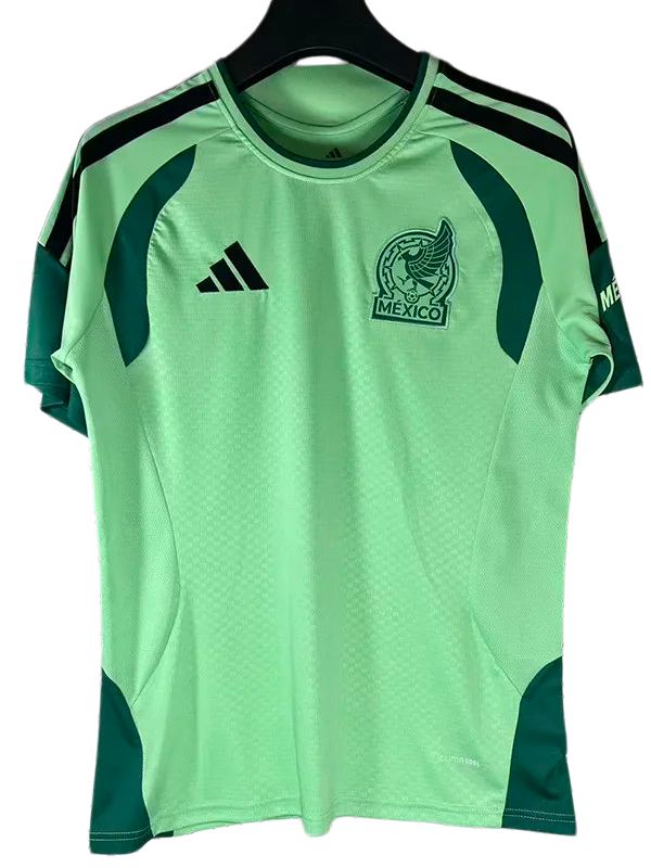 2026-27 Mexico Fluorescent Green Soccer Jersey