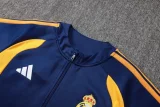 2026-27  Real Madrid Royal blue Jacket Tracksuit #A26021
