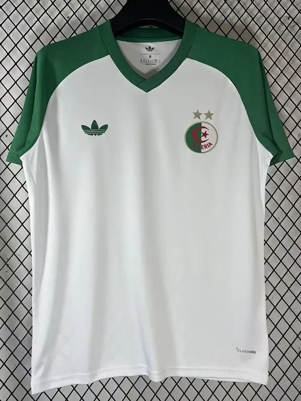 2026-27 Algeria White Green Fans soccer jersey