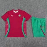 2025-26 Morocco Red Training Short Suit