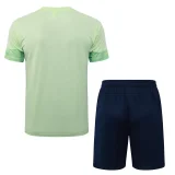 2025-26  Mens Manchester City Light green Training Short Suit #D25268