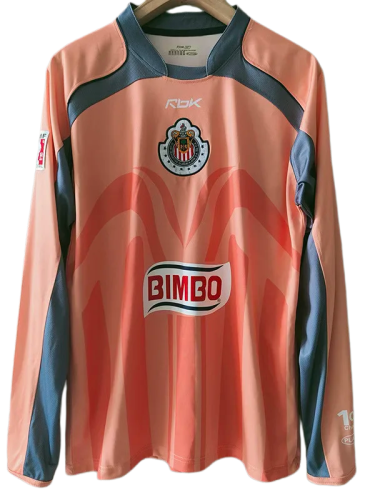 2006-2007 Chivas Guadalajara Away Long Sleeve Soccer Jersey